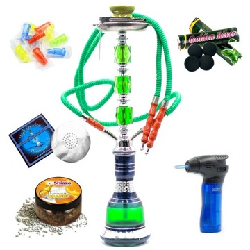 Shisha Fajka Wodna Szisza Bongo + 2 węże Zestaw Idealny na Prezent