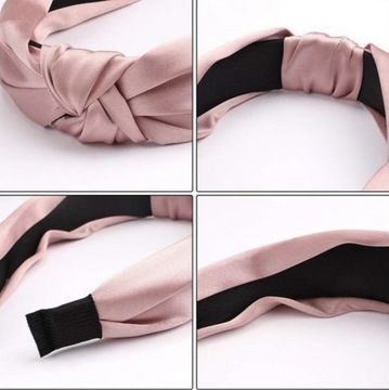 Ширина атласной ширины для волос шириной широкая розовая