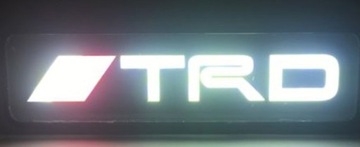 TOYOTA RACING TRD СВЕТОДИОДНАЯ РЕШЕТКА ЛОГОТИП ОТДЕЛКА ТЮНИНГ