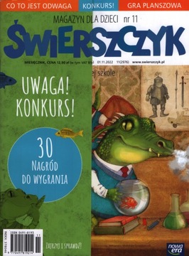 11/2022 ŚWIERSZCZYK MAGAZYN DLA DZIECI