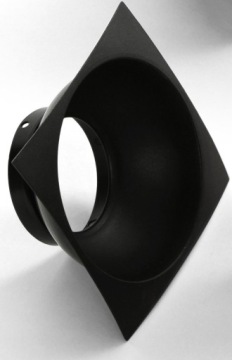 AZZARDO AZ0832 Hugo R (black) Odbłyśnik