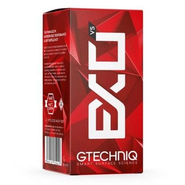 GTECHNIQ EXO v5 50ml śliska powłoka hydrofobowa
