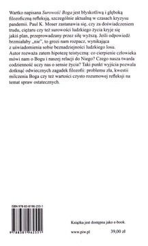 SUROWOŚĆ BOGA - Paul Moser [KSIĄŻKA]