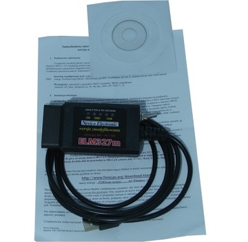 Interfejs diagnostyczny skaner elm327 USB do FORD z przełącznik MSCAN HSCAN