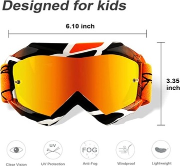 Motocross gogle Nenki