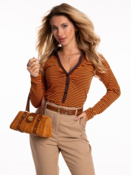 Блестящая женская блузка много размеров