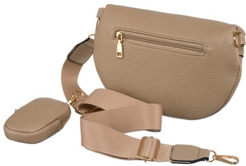 НАСТЕННАЯ СУМКА, СУМКА НА ПЛЕЧЕ, CROSSBODY ТЕМНО-БЕЖЕВЫЙ, ТЕМНО-БЕЖЕВЫЙ