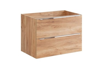 Szafka pod umywalkę 80 cm Capri dąb 821