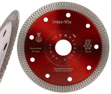 Tarcza diamentowa do cięcia gresu płytek 125mm PRO