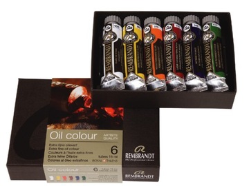 Farby olejne Talens Rembrandt 6 x 15 ml C306