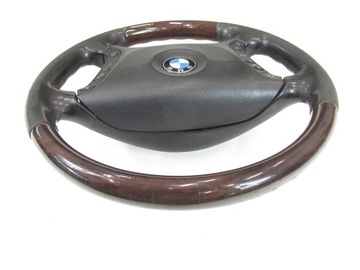Рулевое колесо с подушкой безопасности BMW e38 e39 WOOD Многофункциональный