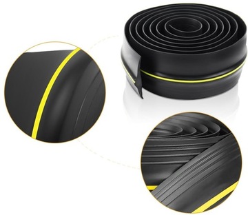 Uszczelka garażowa próg do bramy 12,5x86 mm - 3 m