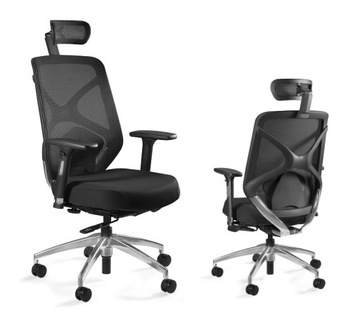 Fotel obrotowy Hero ergonomia wsparcie lędźwi
