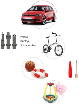 Насос BIKE со шлангом BIKE BALL, прочный 11B