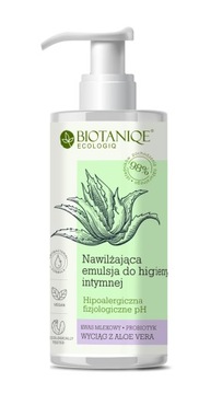 Biotaniqe, ECOLOGIQ, Nawilżający Emulsja do Higieny Intymnej, 300 ml