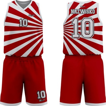 KOMPLET SPORTOWY KOSZYKARSKI PERSONALIZOWANY 4