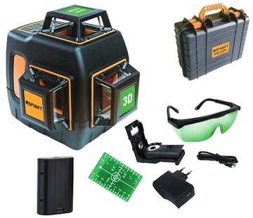 SMART365 LASER KRZYŻOWY ZIELONY 40m SM-06-03040G