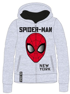 MARVEL BLUZA ROZPINANA Z KAPTUREM SPIDERMAN R128