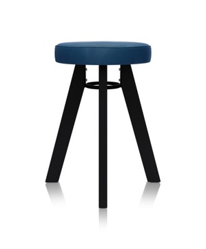 Taboret WENUS czarny / NIEBIES F15 STOŁEK kuchenny
