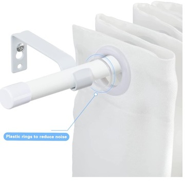 БЕЛЫЙ КАРДИН ИЗ НЕРЖАВЕЮЩЕЙ СТАЛИ, СКЛАДНОЙ 76-345 СМ