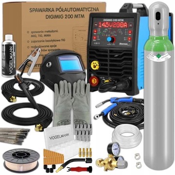 Zestaw Sherman Migomat DIGIMIG 200 MTM TIG DC