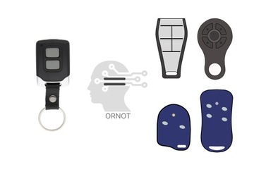 Замена пульта MINI на KEY TXB SUB PLAY от ORNOT