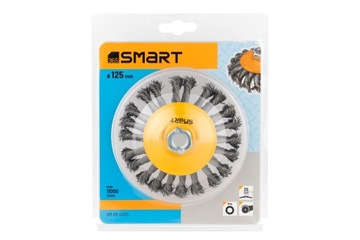 SZCZOTKA DRUCIANA TARCZOWA PLECIONA 125MM M14