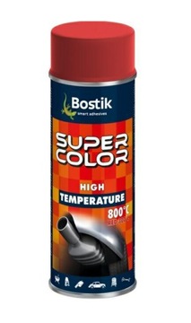 Lakier Bostik wysokotemperaturowy czerwony Spray