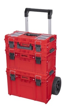 QBRICK ZESTAW SET 1 PRIME RED ULTRA HD SKRZYNKA NARZĘDZIOWA NA KÓŁKACH