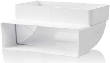 KOLANO PIONOWE 90° KANAŁ WENTYLACYJNY 204x60mm/560