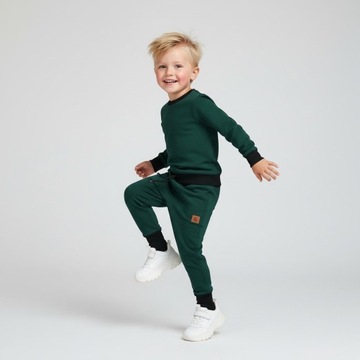 TuSzyte | Spodnie softshell, zielone, PL R.122