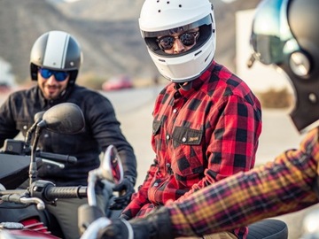 Мотоциклетная рубашка BROGER ALASKA RED БЕСПЛАТНО