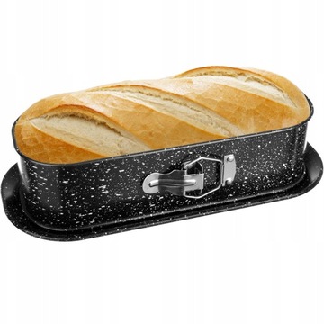 ФОРМА ДЛЯ ВЫПЕЧКИ ТВЕРДОГО ХЛЕБА, ПРОТИВЕНЬ ИЗ НЕРЖАВЕЮЩЕЙ СТАЛИ С АНТИПРИГАРНЫМ ПРОТИВОМ