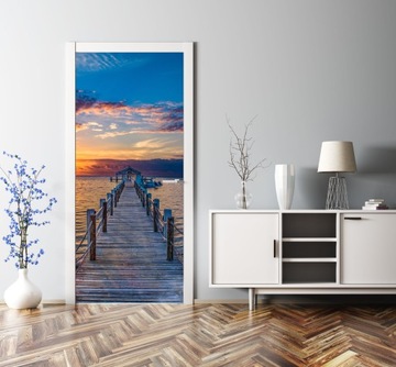 SUNSET PLAN декоративная дверная пленка