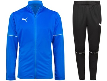 PUMA DRES KOMPLET MĘSKI SPORTOWY SPODNIE BLUZA L