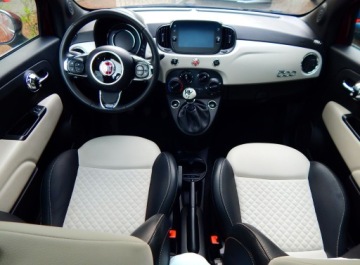 Fiat 500 II Seria 4 1.2 69KM 2020 Fiat 500 1.2 Star 2020 bogata unikatowa wersja bezwypadkowy, zdjęcie 19