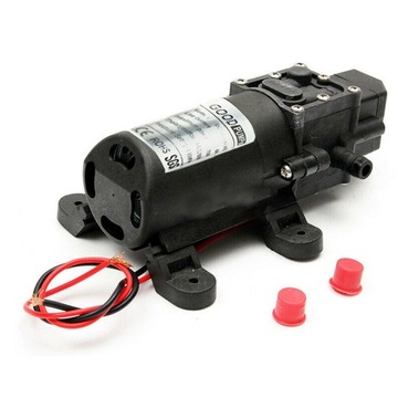 Мембранный водяной насос, самовсасывающий насос 12 В, 70 Вт, 130 фунтов на квадратный дюйм.
