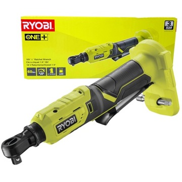 КЛЮЧ С ТРЕЩОТКОЙ RYOBI 1/4 AKU R18RW2-0