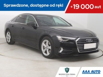 Audi A6 C8 Limousine 2.0 40 TDI 204KM 2019 Audi A6 40 TDI, Salon Polska, 201 KM, Automat