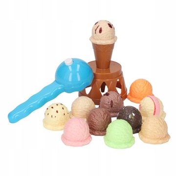 GRA ZRĘCZNOŚCIOWA LODY W WAFLU UŁÓŻ WIEŻĘ