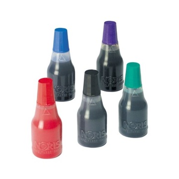Tusz do stempli Noris 110S, 25 ml, czerwony