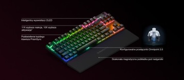 Механическая клавиатура SteelSeries Apex Pro TKL WL 2023 США