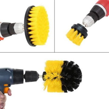 ЩЕТКИ ДЛЯ ЧИСТКИ ДЛЯ ДРЕЛЫ И ОТВЕРТКИ НАБОР 3 ШТ.