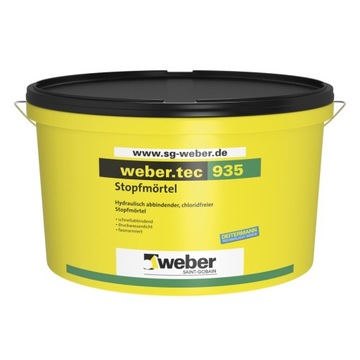 weber.tec 935 Szybkowiążąca zaprawa do uszczelnień 10 kg