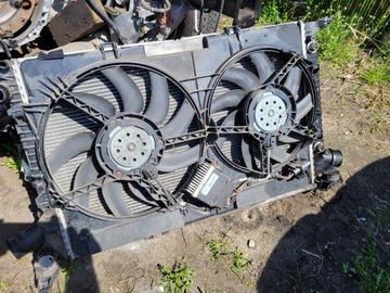 wentylatory chłodnicy moduł audi a4 b8 993328l