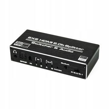 MATRIX HDMI 2.0 2x2 SWITCH SPLITER DOLBY ATMOS 7.1