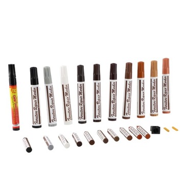 Ремкомплект панельной мебели, 22 предмета, BIG, 10 цветов, восковые маркеры