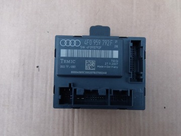 MODUL DRZWI PRAWY PRZOD 4F0959792F AUDI A6 C6 4F5 EUROPA KOMBI