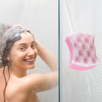 MOLLY GĄBKA DO MYCIA MASAŻU DO KĄPIELI POD PRYSZNIC 2 WARSTWOWA 1SZT RELAKS