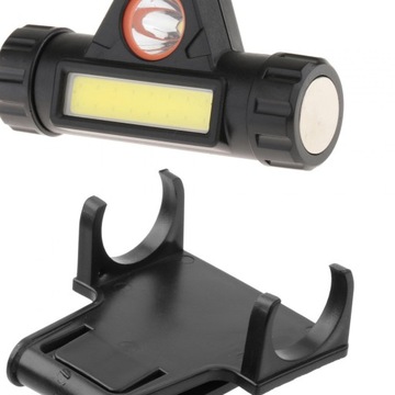 Налобный фонарь для сварочной маски с кронштейном, зарядка